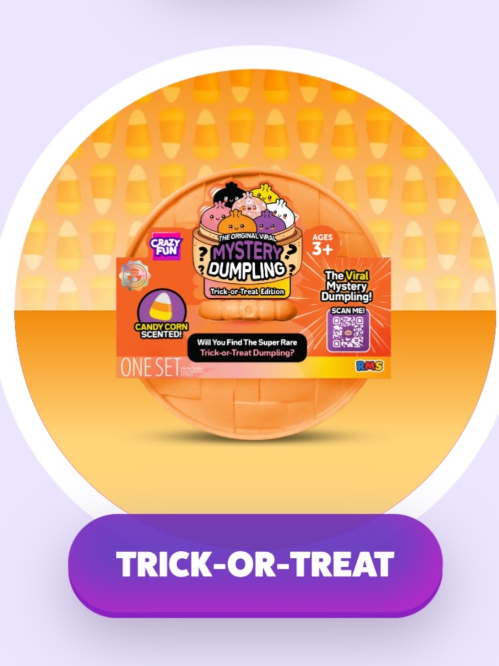 Crazy Fun, RMS The Original Mystery Dumpling Trick-Or-Treat Edition